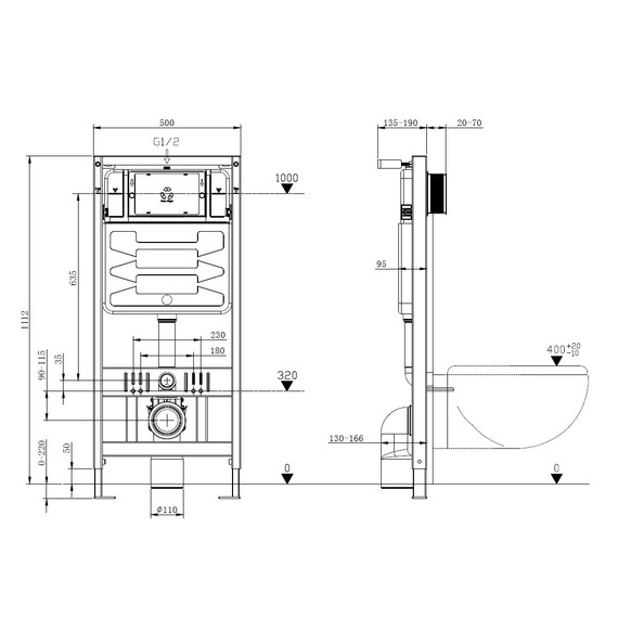 Инсталляция для унитаза Allen Brau Pneumatic Pro 9.11101.20 фото 2