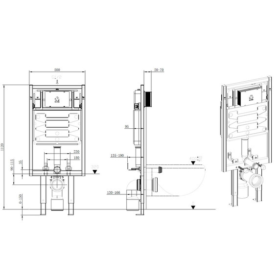 Инсталляция для унитаза Allen Brau Pneumatic Pro 9.11103.20 фото 2