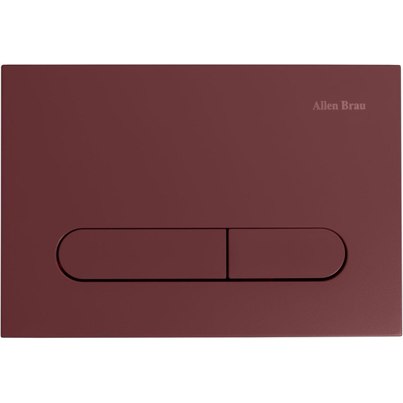 Кнопка смыва Allen Brau Project Color 9.2PR01.BD, бордо фото 
