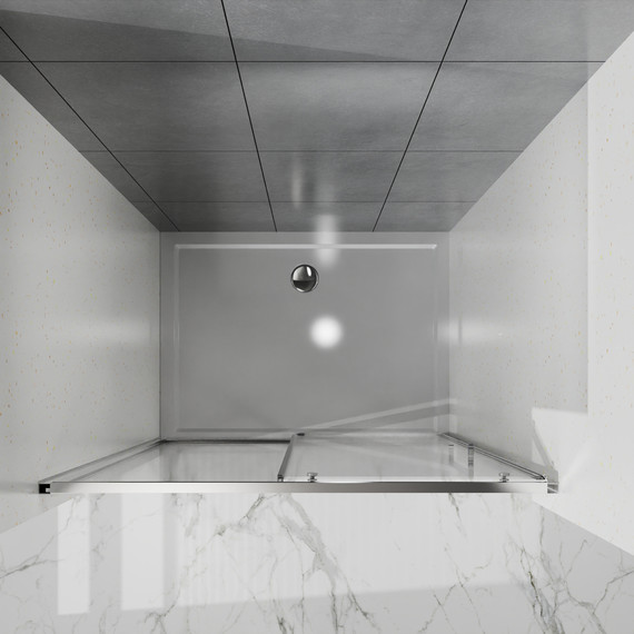 Душевая дверь Azario SHANGHAI 130 см AZ-Y43-130-MGR-CL, графит матовый/прозрачное фото 3