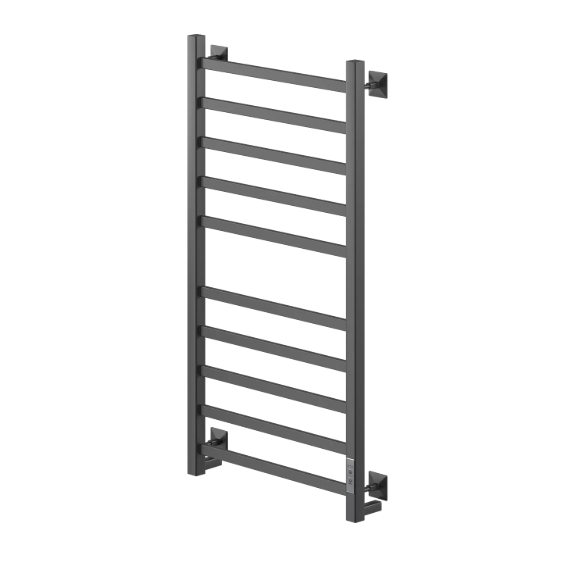 Полотенцесушитель электрический Veconi Barro-A П10 500x1000 мм B10050B-A, чёрный фото 
