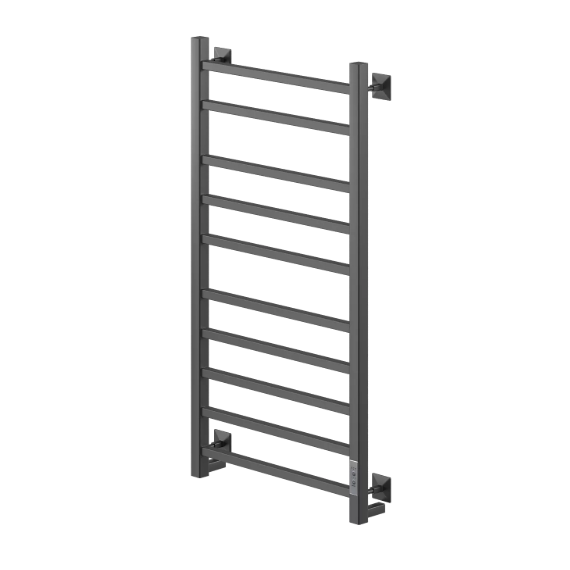 Полотенцесушитель электрический Veconi Barro-B П10 500x1000 мм B10050B-B, чёрный фото 