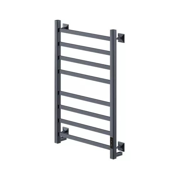 Полотенцесушитель электрический Veconi Barro-A П8 500x800 мм B8050GR-A, графит брашинг фото 