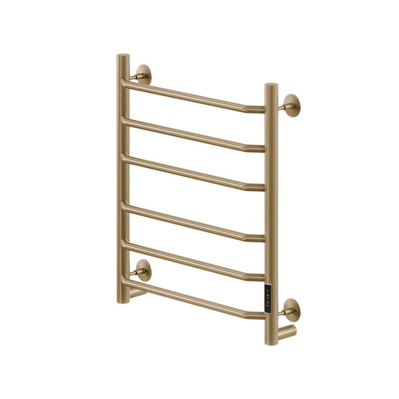 Полотенцесушитель электрический Veconi Cantu-A П6 500x600 мм C6050G-A, золото матовое фото 