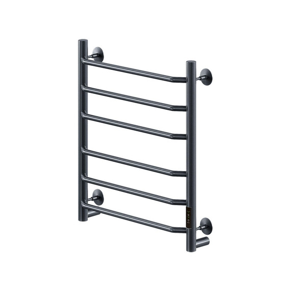 Полотенцесушитель электрический Veconi Cantu-A П6 500x600 мм C6050GR-A, графит брашинг фото 