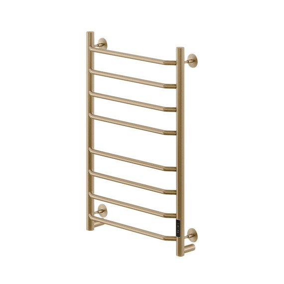 Полотенцесушитель электрический Veconi Cantu-A П8 500x800 мм C8050G-A, золото матовое фото 