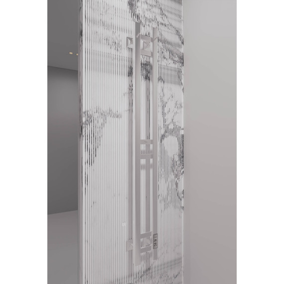 Полотенцесушитель электрический Veconi Еро-A П6 100x1200 мм E12010CH-A фото 3