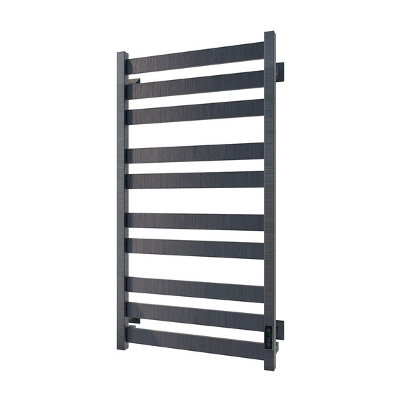 Полотенцесушитель электрический Veconi Piatto П10 500x1000 мм P10050GR, графит брашинг фото 