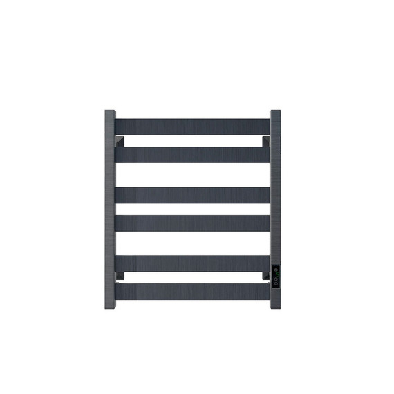 Полотенцесушитель электрический Veconi Piatto П6 500x600 мм P6050GR, графит брашинг фото 2