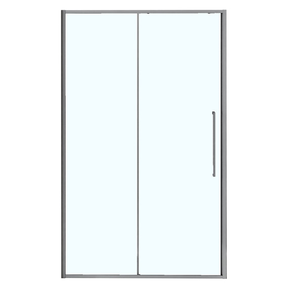 Душевая дверь Azario SHANGHAI 130 см AZ-Y43-130-MGR-CL, графит матовый/прозрачное фото 