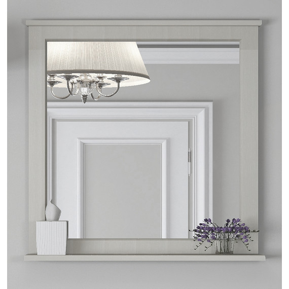 Зеркало Акватон Леон 80 см 1A186402LBPS0, дуб белый фото 5