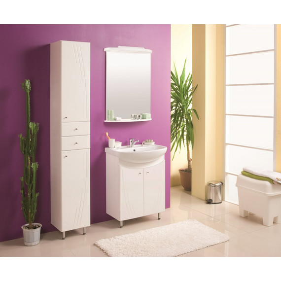 Пенал напольный Акватон Минима 32 см с корзиной 1A132303MN01L - 5 Пенал напольный Акватон Минима 32 см с корзиной 1A132303MN01L фото 5