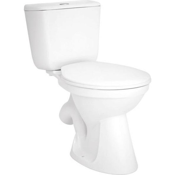 Унитаз-компакт Santek Бриз 1.WH30.2.138 с крышкой дюропласт фото 