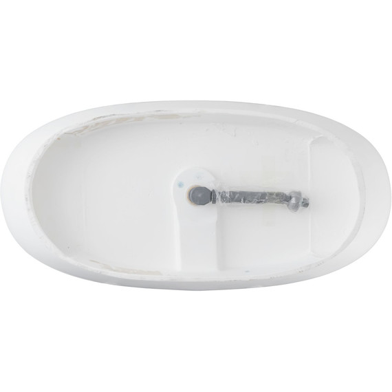 Ванна отдельностоящая Allen Brau Solid Stone Krion Oval 170x80 2.35003.21 фото 9