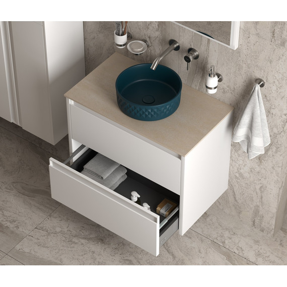 Дозатор для жидкого мыла Allen Brau Priority 6.31006-BN, цвет белый/никель браш фото 7