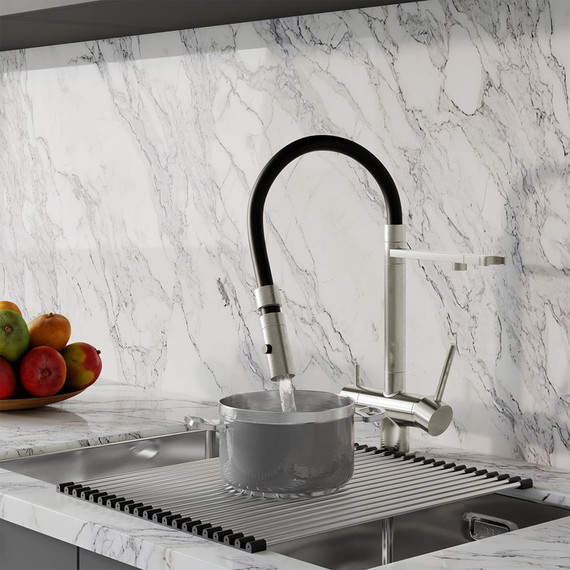 Смеситель для кухни Iddis Ace ACEBNFFi05, сатин фото 3