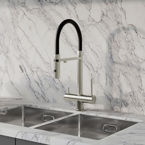 Смеситель для кухни Iddis Ace ACEBNFFi05, сатин фото 2