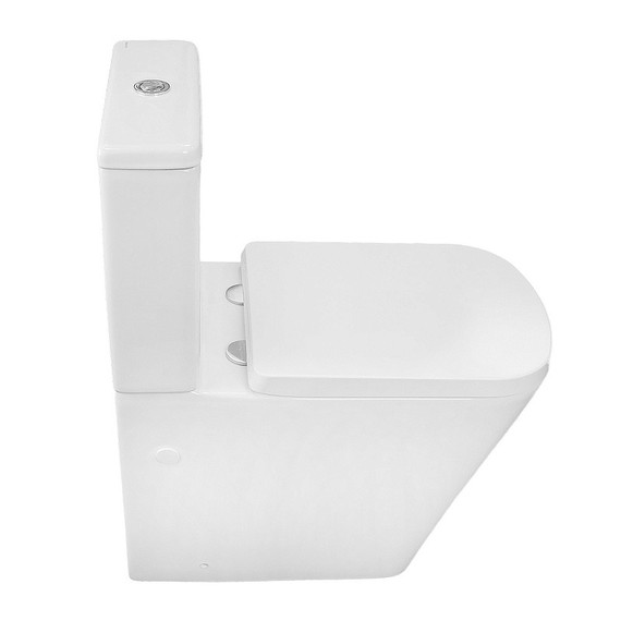 Унитаз-компакт безободковый Azario Terra AZ-1373AT с быстросъемным сиденьем микролифт (система смыва Торнадо) фото 3