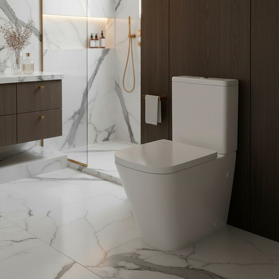 Унитаз-компакт безободковый Azario Terra AZ-1373AT с быстросъемным сиденьем микролифт (система смыва Торнадо) фото 9