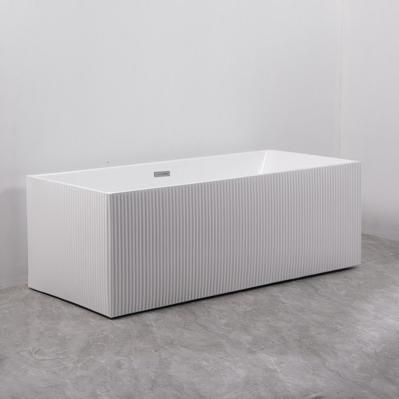 Ванна отдельностоящая Azario Katrina 170х75 см AZ-6601C-17075 фото 3