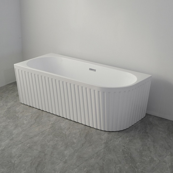 Ванна акриловая Azario LAGO GARDA 150x75 см AZ-6724-A2 L 15075 с каркасом фото 3