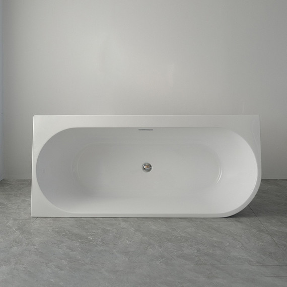 Ванна акриловая Azario LAGO GARDA 170x75 см AZ-6724-A2 L 17075 с каркасом фото 4