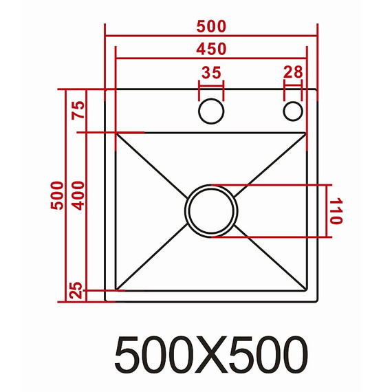 Кухонная мойка Azario Nicole AZG5050H (сифон, дозатор и коландер в комплекте) серый соты фото 11