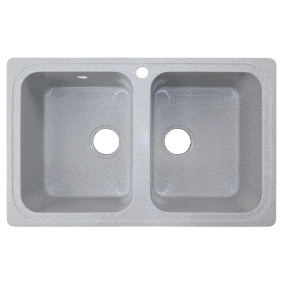 Кухонная мойка Azario Alba CS00105219, серый фото 