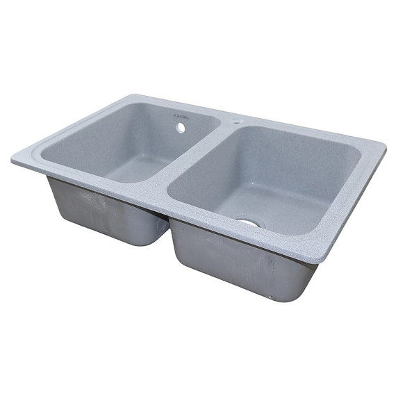 Кухонная мойка Azario Alba CS00105219, серый фото 2