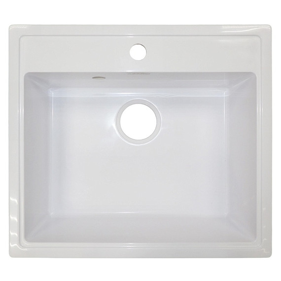 Кухонная мойка Azario Onda CS00105221, белый фото 