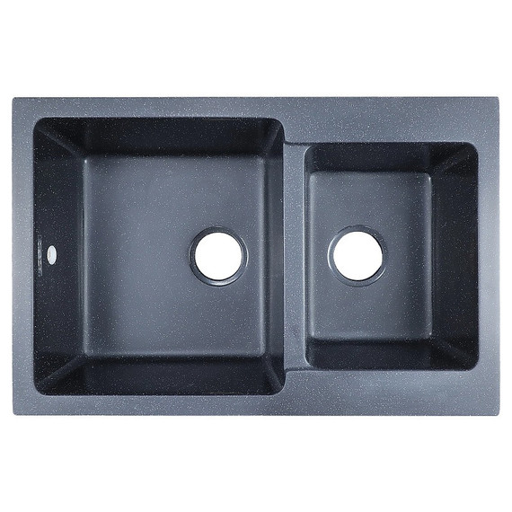 Кухонная мойка Azario Ostin CS00105244, чёрный фото 