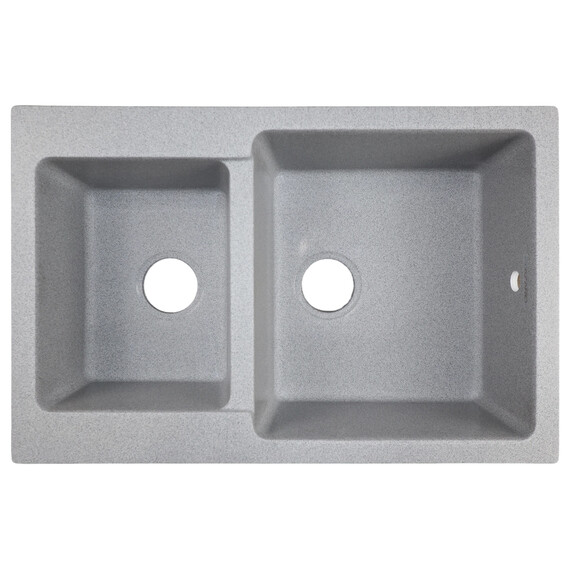 Кухонная мойка Azario Ostin CS00105243, серый фото 