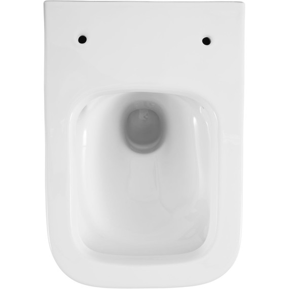 Унитаз подвесной безободковый Allen Brau Liberty 3 Tornado 4.33011.20 с тонкой крышкой микролифт (система смыва Торнадо) фото 9