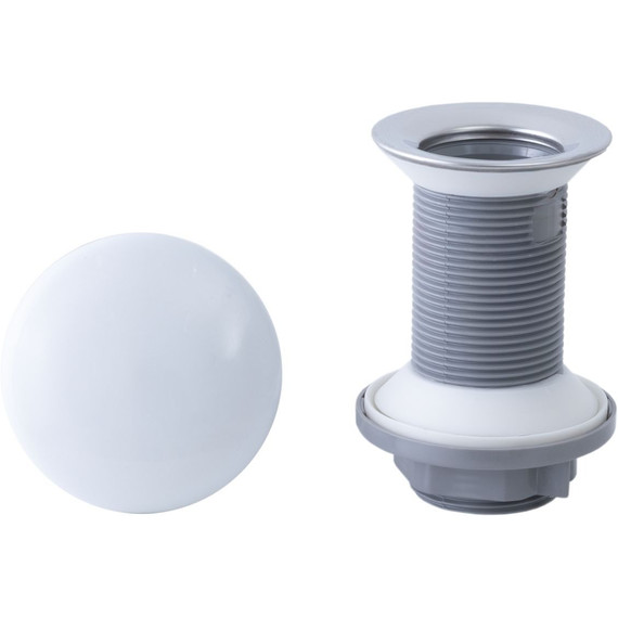 Донный клапан Allen Brau Fantasy 5.11001.20, белый глянец фото 2