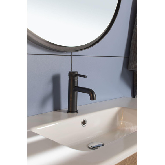 Смеситель для раковины Allen Brau Priority 5.31001-31, чёрный матовый фото 6