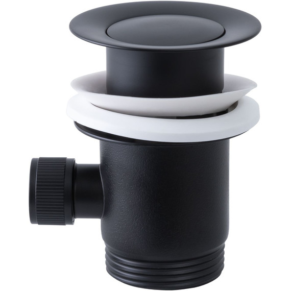 Смеситель для биде Allen Brau Priority 5.31004-31 (с донным клапаном) чёрный матовый фото 5