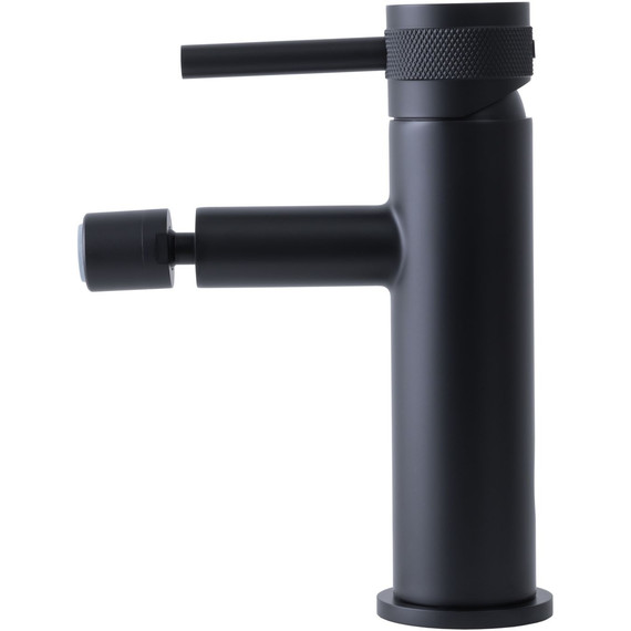 Смеситель для биде Allen Brau Priority 5.31004-31 (с донным клапаном) чёрный матовый фото 3