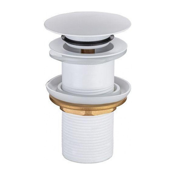 Донный клапан Allen Brau Priority 5.31024-21, белый матовый фото 