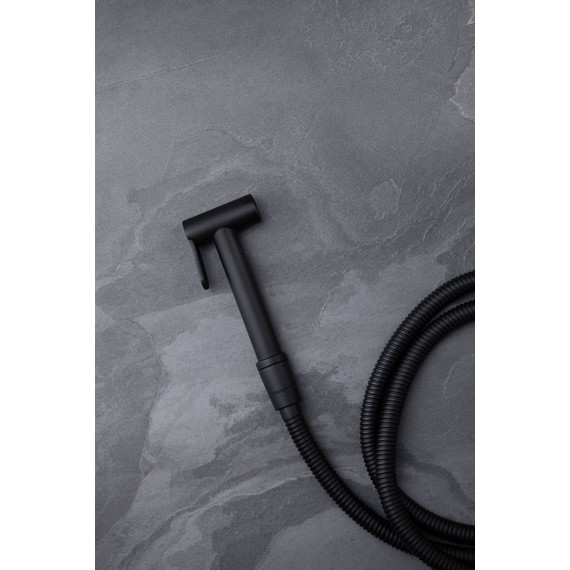 Гигиенический душ Allen Brau Priority 5.31028-31, чёрный матовый фото 3