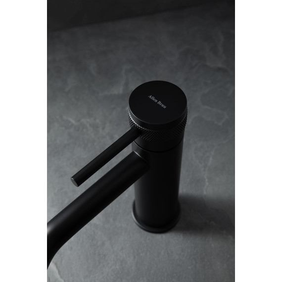 Смеситель для раковины Allen Brau Priority 5.31A01-31, чёрный матовый фото 5