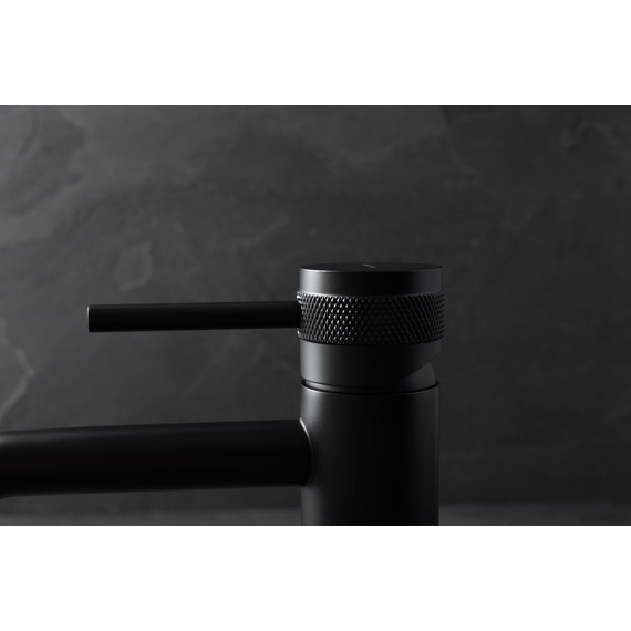 Смеситель для раковины Allen Brau Priority 5.31A01-31, чёрный матовый фото 7