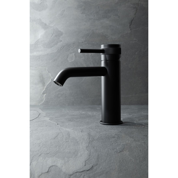 Смеситель для раковины Allen Brau Priority 5.31A01-31, чёрный матовый фото 11