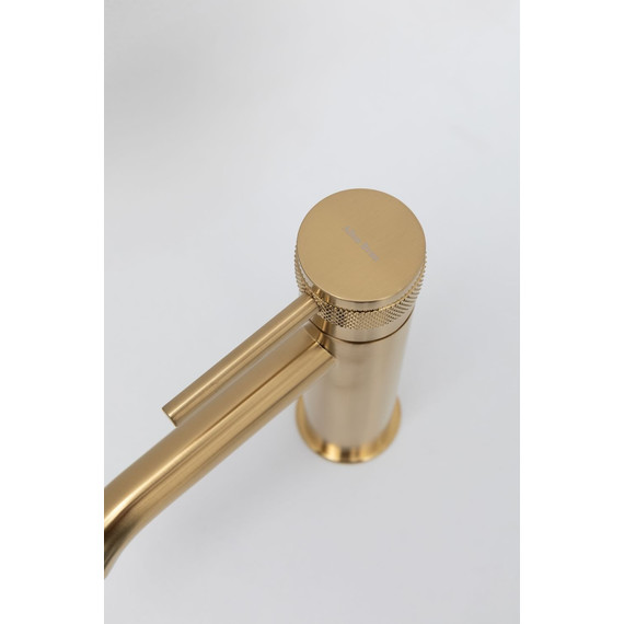 Смеситель для раковины Allen Brau Priority 5.31A01-GB, золото фото 5