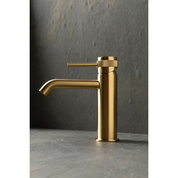 Смеситель для раковины Allen Brau Priority 5.31A01-GB, золото фото 6