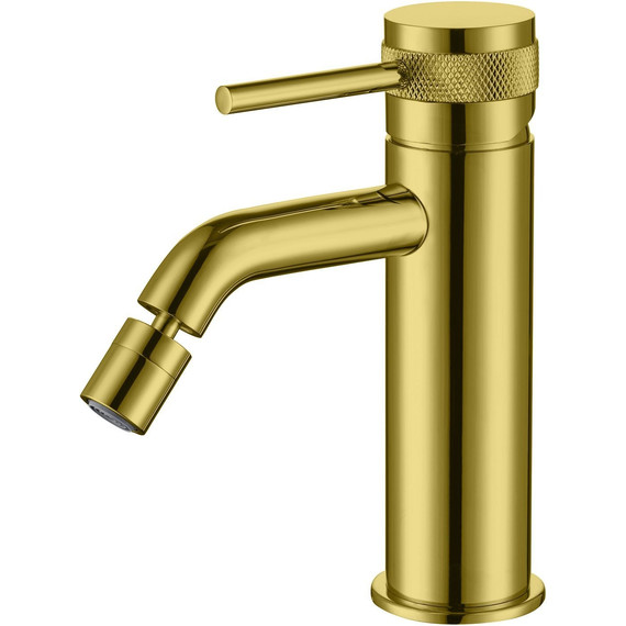 Смеситель для биде Allen Brau Priority 5.31A04-GB (с донным клапаном) золото фото 