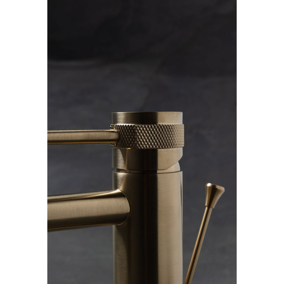 Смеситель для биде Allen Brau Priority 5.31A04-GB (с донным клапаном) золото фото 7