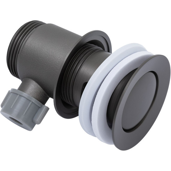 Смеситель для биде Allen Brau Priority 5.31A04-MG (с донным клапаном) графит браш фото 5