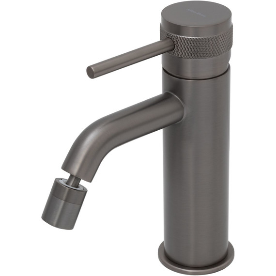 Смеситель для биде Allen Brau Priority 5.31A04-MG (с донным клапаном) графит браш фото 2
