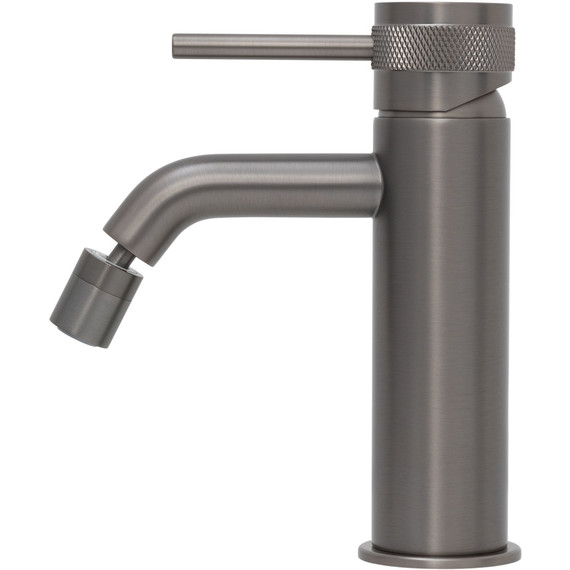 Смеситель для биде Allen Brau Priority 5.31A04-MG (с донным клапаном) графит браш фото 3