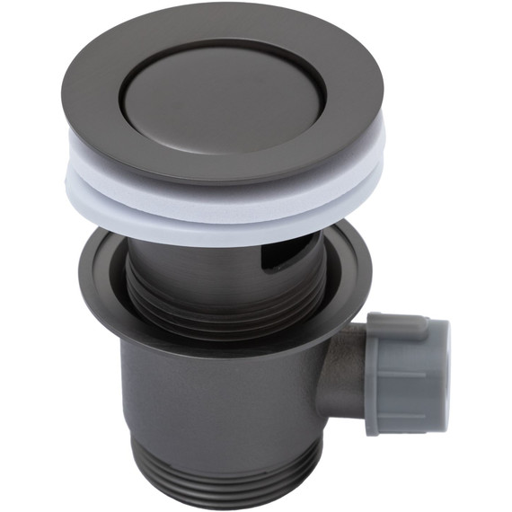 Смеситель для биде Allen Brau Priority 5.31A04-MG (с донным клапаном) графит браш фото 6